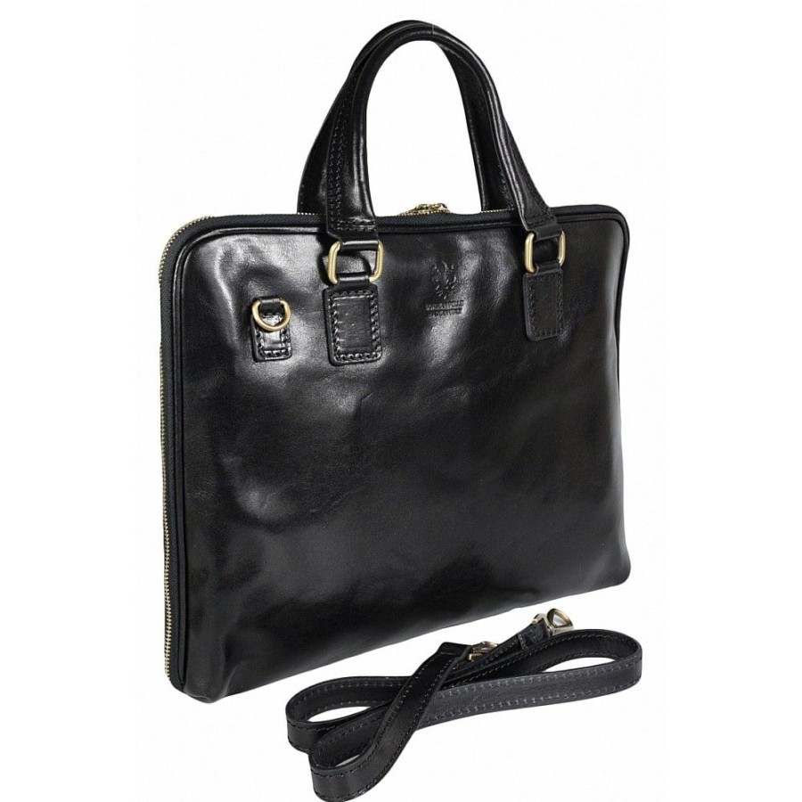 Ledertaschen Herren | VERA Vera Vr-3712 Schwarz