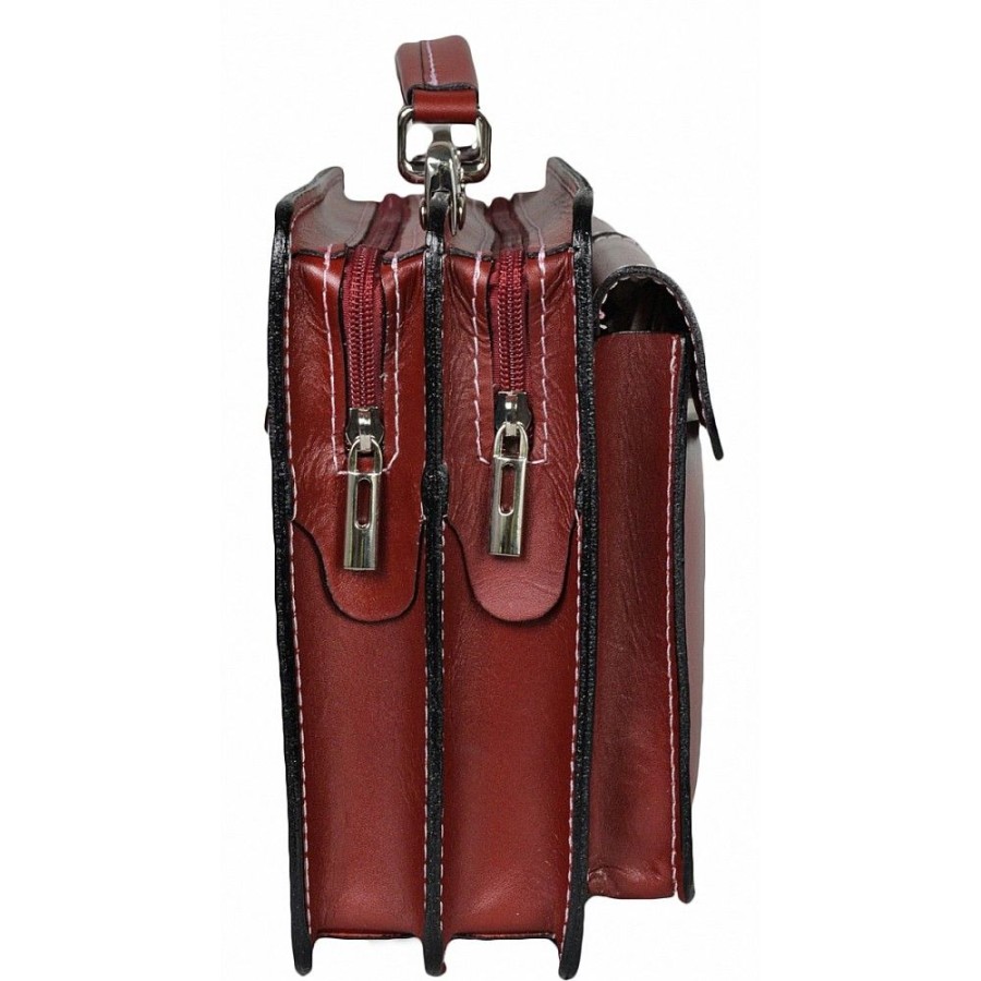 Ledertaschen Herren | VERA Vera Vr-3490 Rot