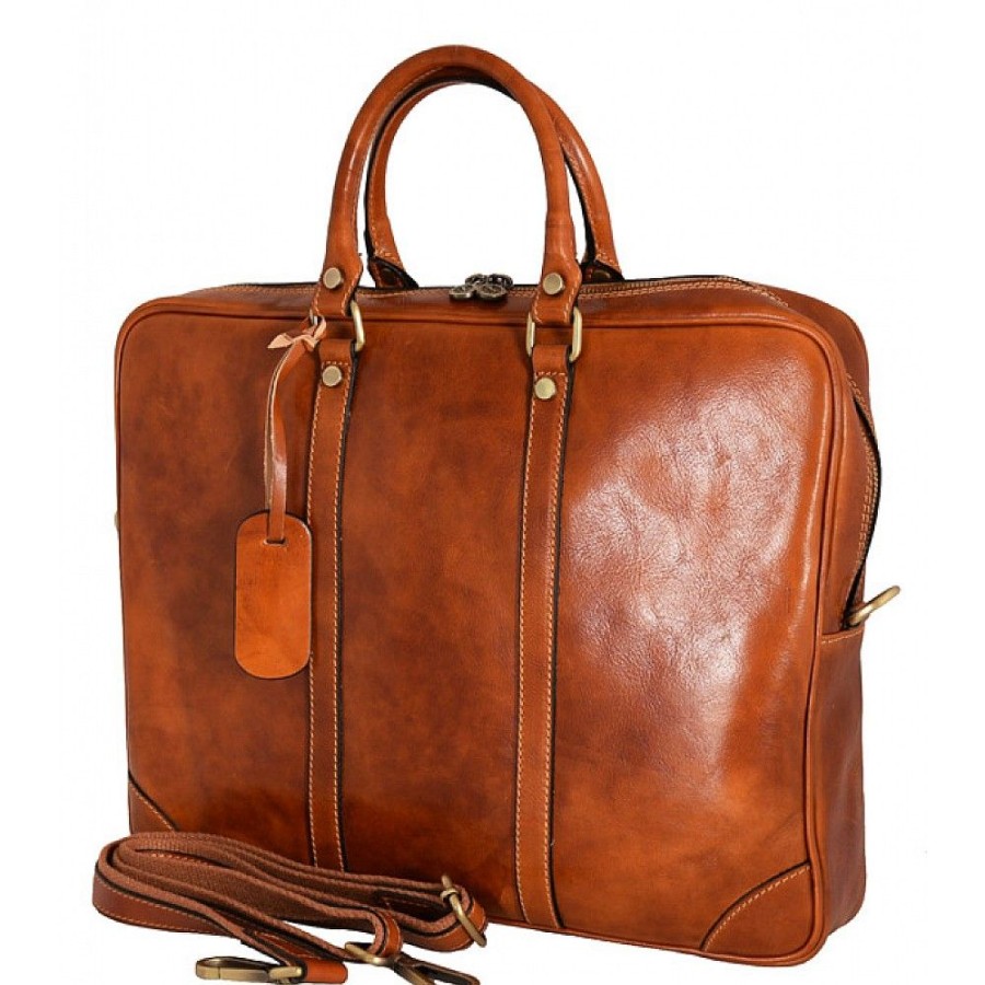 Ledertaschen Herren | VERA Vera Vr-1415 Cognac