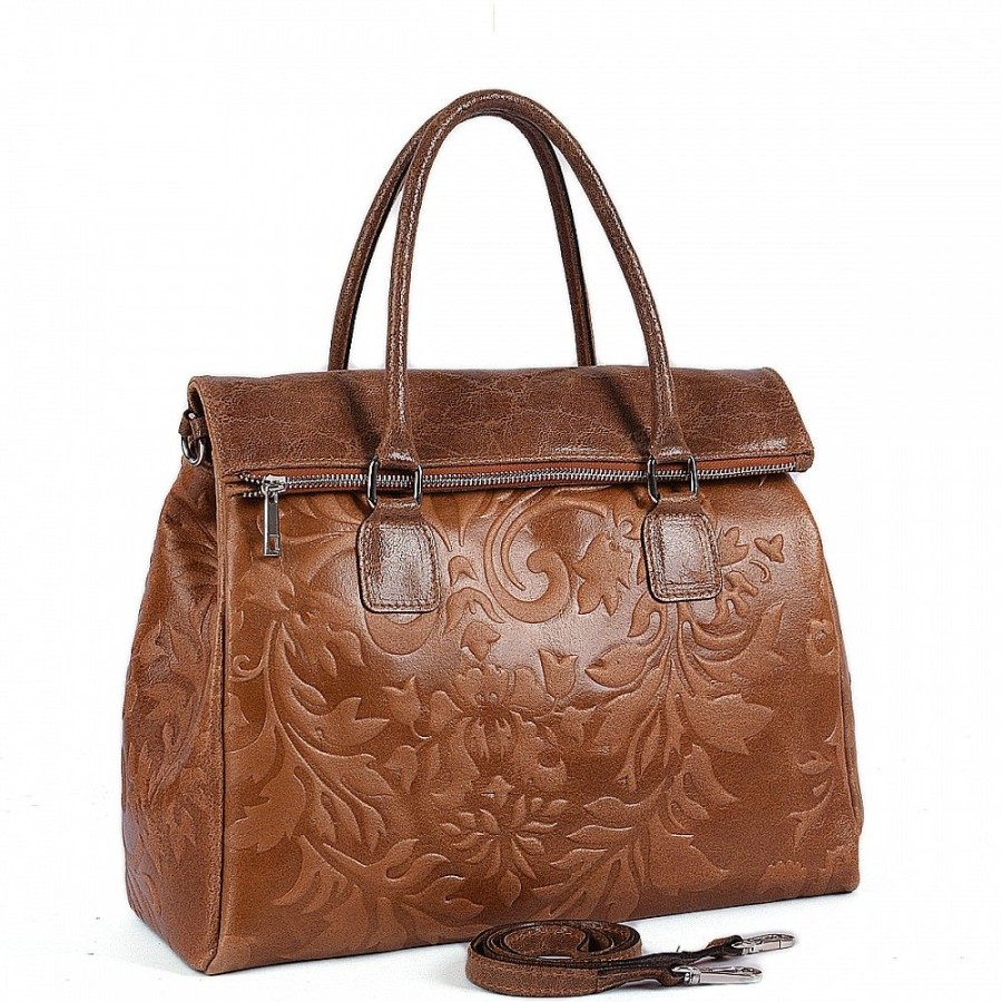 Umhangetaschen | VERA Vera Italy Vr-6320 Cognac