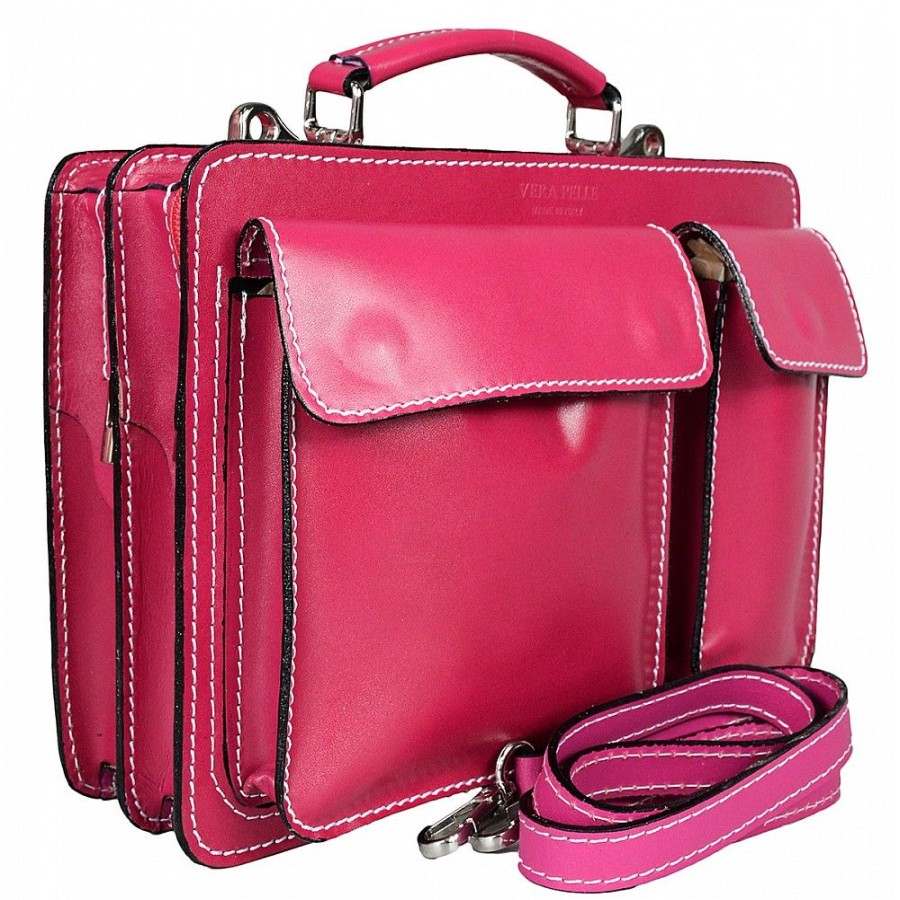 Ledertaschen Herren | VERA Vera Vr-4585 Fuchsia