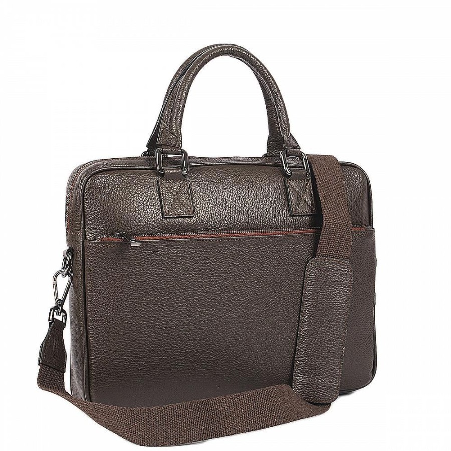 Ledertaschen Herren | VERA Vera Vr-6792 Dunkelbraun