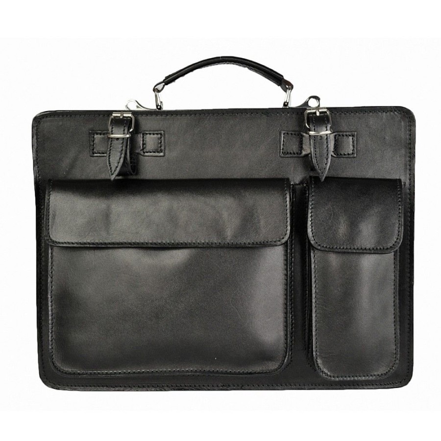 Ledertaschen Herren | VERA Vera Vr-2342 Schwarz