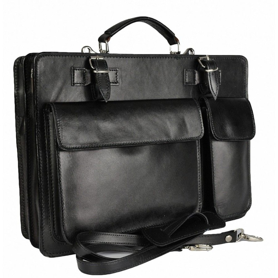 Ledertaschen Herren | VERA Vera Vr-2342 Schwarz