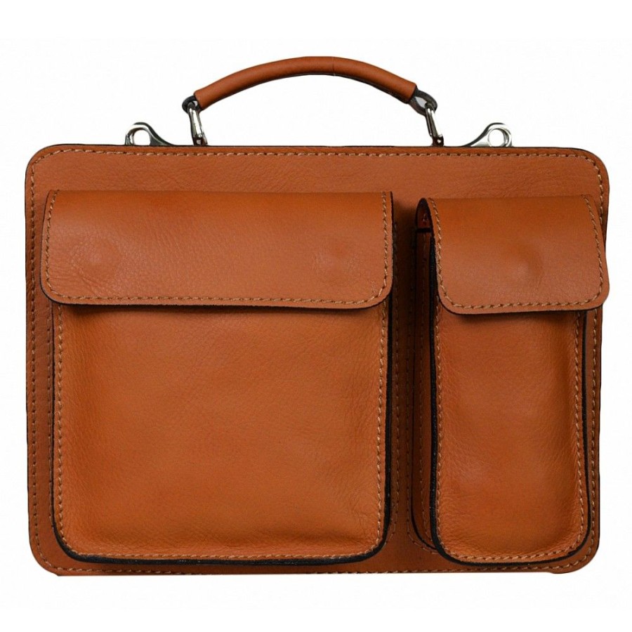 Ledertaschen Herren | VERA Vera Vr-3491 Cognac