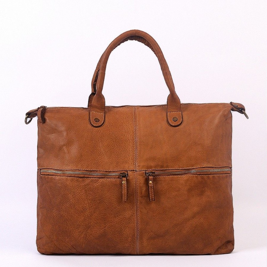 Umhangetaschen | VERA Vera Italy Vr-4807 Cognac