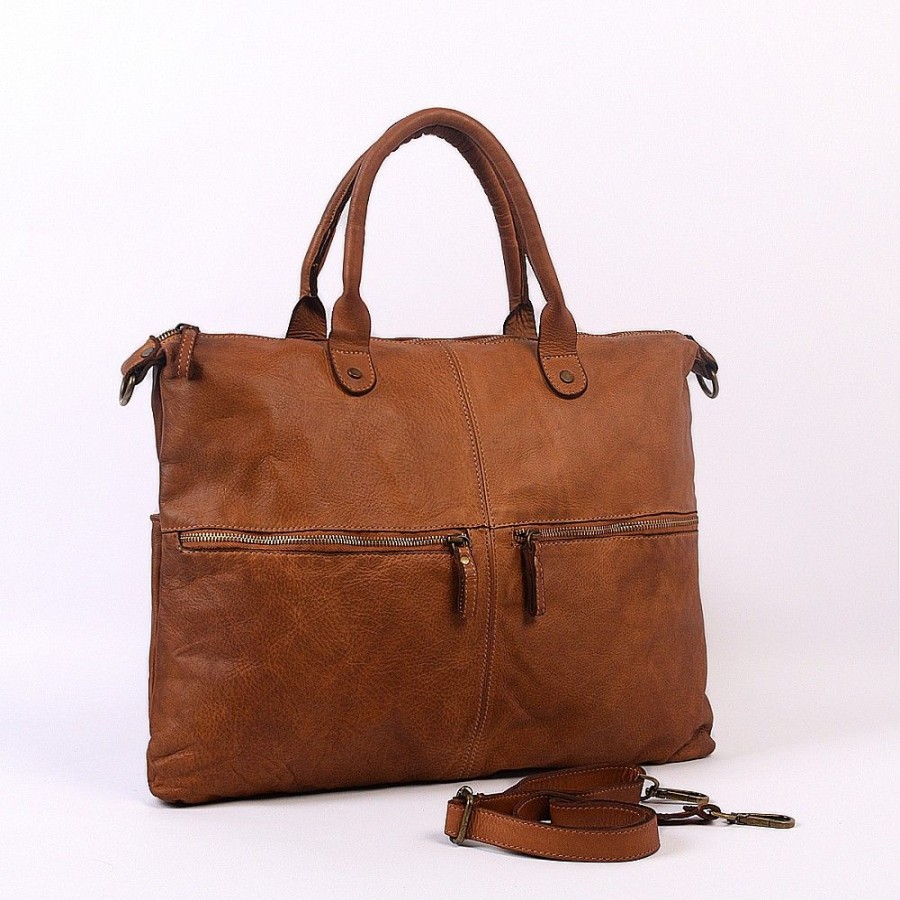 Umhangetaschen | VERA Vera Italy Vr-4807 Cognac