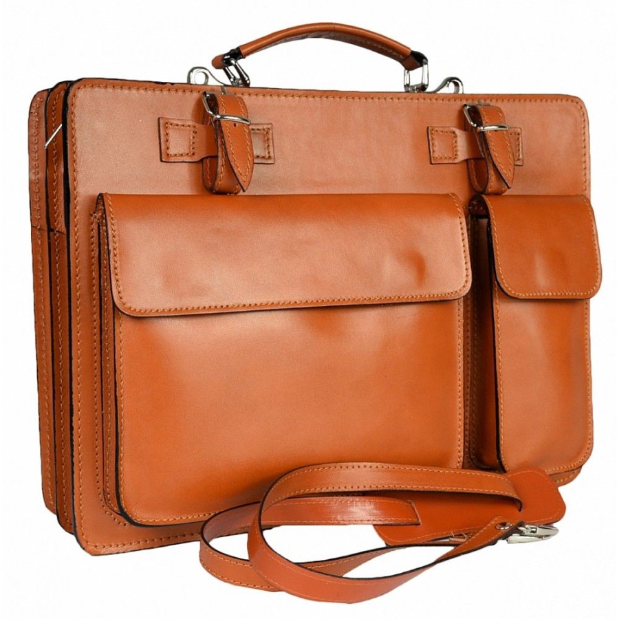 Ledertaschen Herren | VERA Vera Vr-2419 Cognac