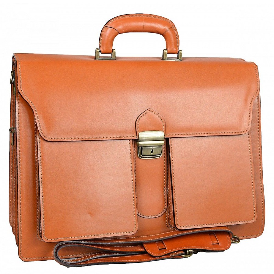 Ledertaschen Herren | VERA Vera Vr-4146 Cognac