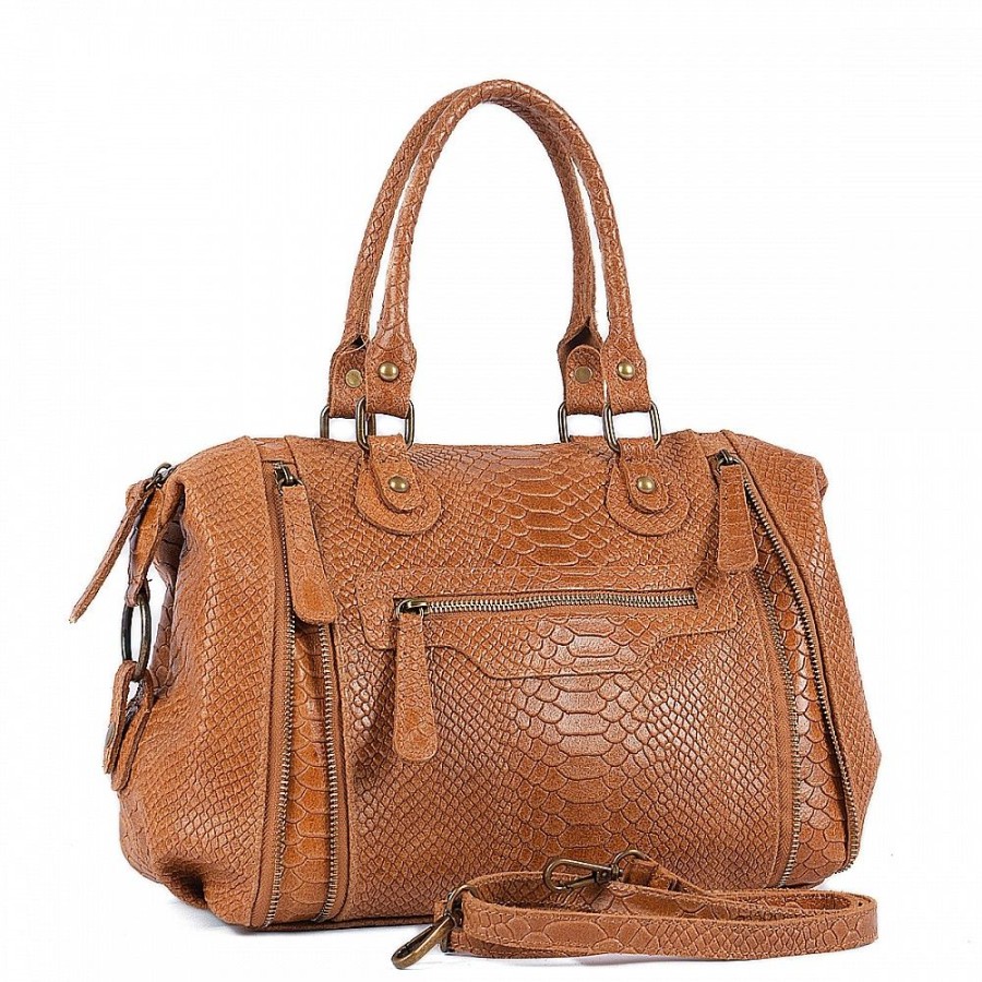 Umhangetaschen | VERA Vera Italy Vr-6453 Cognac