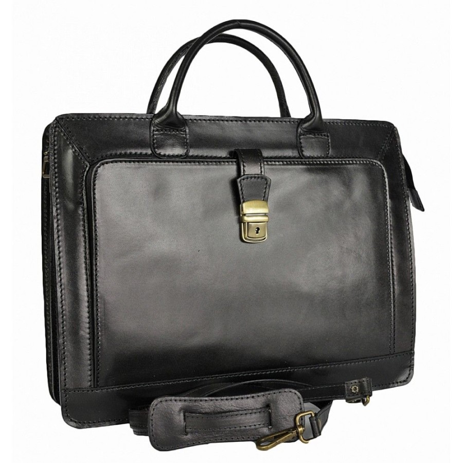 Ledertaschen Herren | VERA Vera Vr-2340 Schwarz