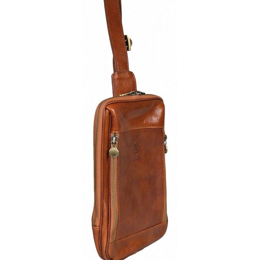 Ledertaschen Herren | VERA Vera Vr-3373 Cognac