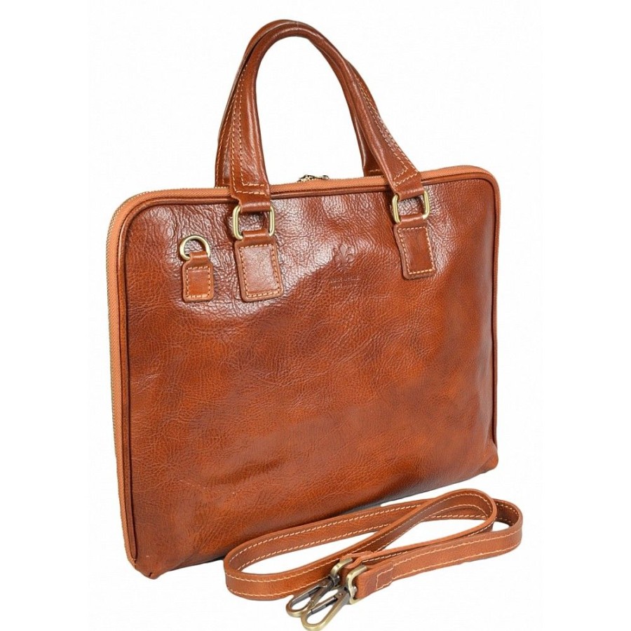 Ledertaschen Herren | VERA Vera Vr-3711 Cognac